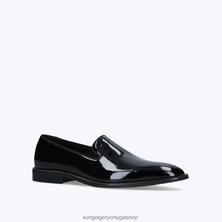 Kurt Geiger homens londres sloane slip-on 8J6X00635 preto | calçados