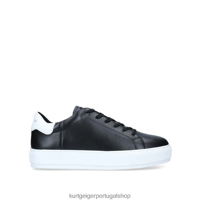 Kurt Geiger homens Londres 8J6X00599 preto | calçados