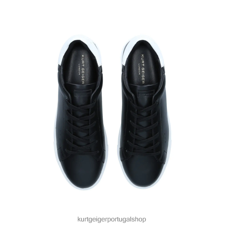 Kurt Geiger homens Londres 8J6X00599 preto | calçados