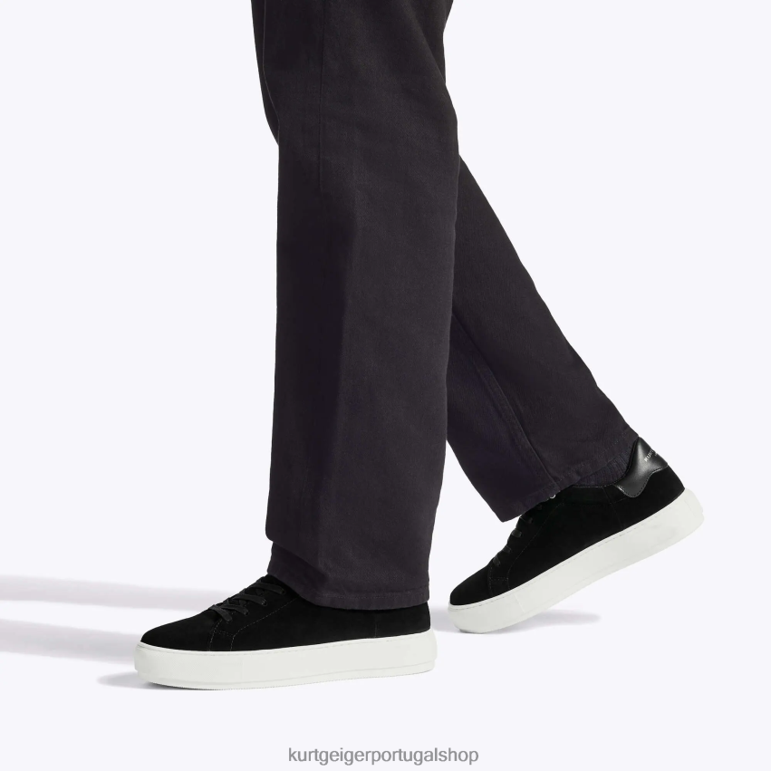 Kurt Geiger homens Londres 8J6X00600 preto | calçados