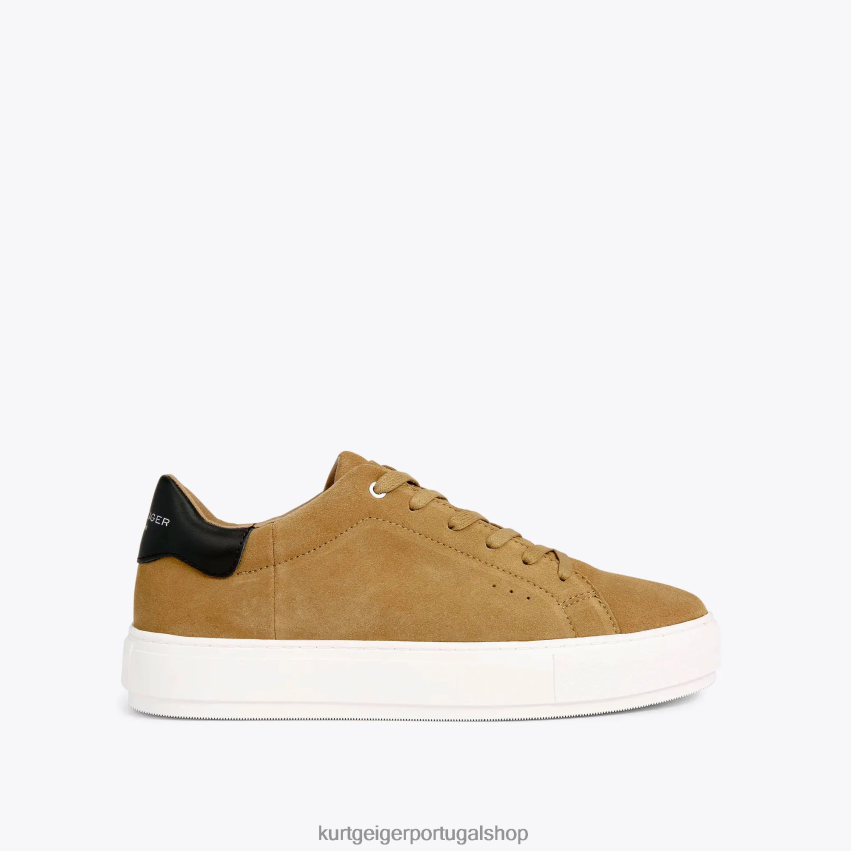 Kurt Geiger homens Londres 8J6X00669 bronzeado | calçados