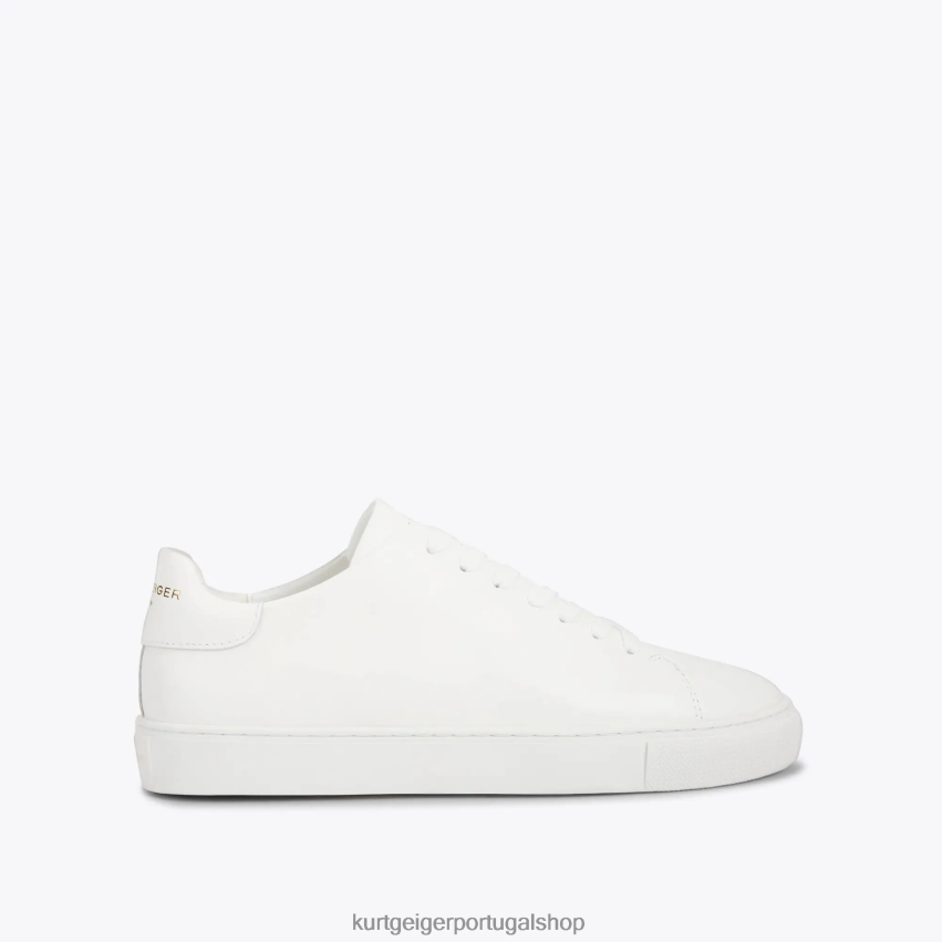 Kurt Geiger homens Londres Lennon 8J6X00597 branco | calçados
