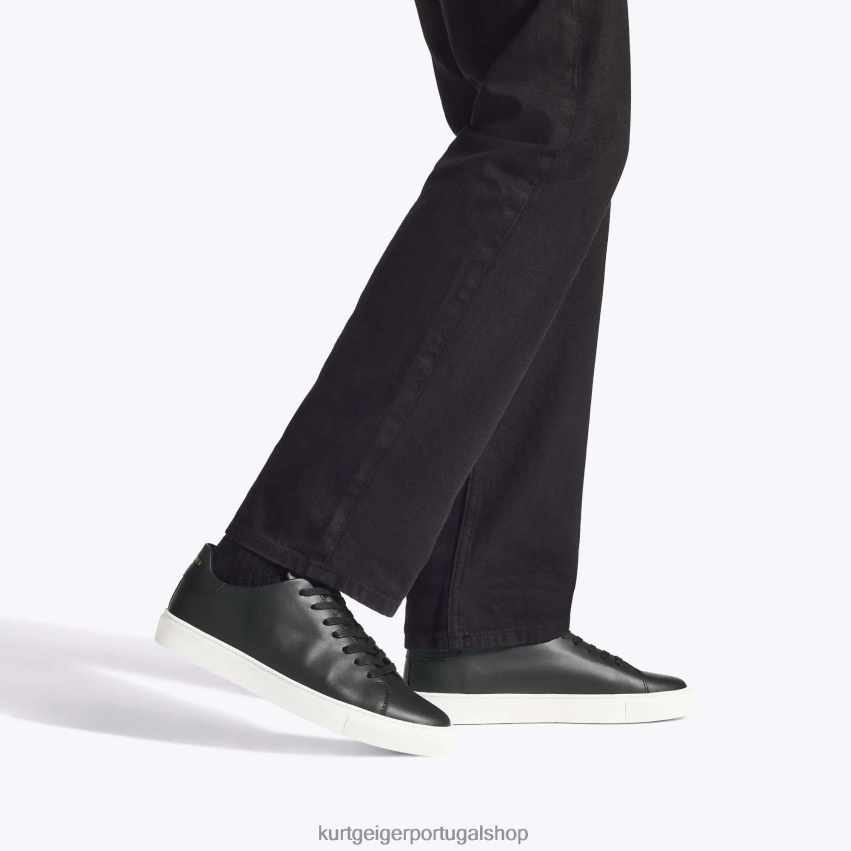 Kurt Geiger homens Londres Lennon 8J6X00598 preto | calçados