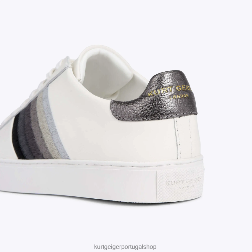 Kurt Geiger homens Londres Lennon pôr do sol-multi 8J6X00594 branco outro | calçados