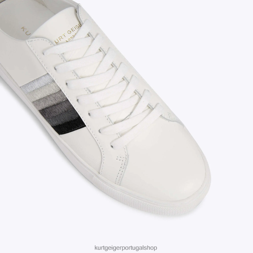 Kurt Geiger homens Londres Lennon pôr do sol-multi 8J6X00594 branco outro | calçados