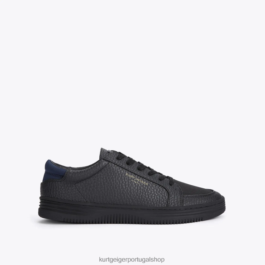 Kurt Geiger homens Londres Valádez 8J6X00602 preto | calçados