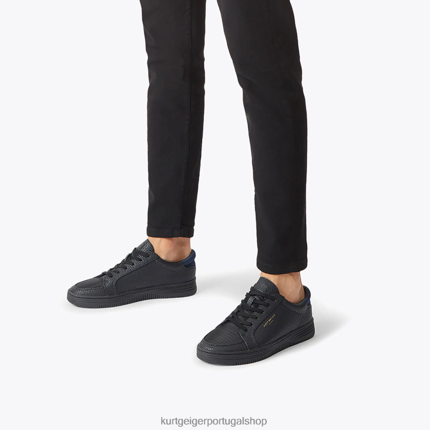 Kurt Geiger homens Londres Valádez 8J6X00602 preto | calçados