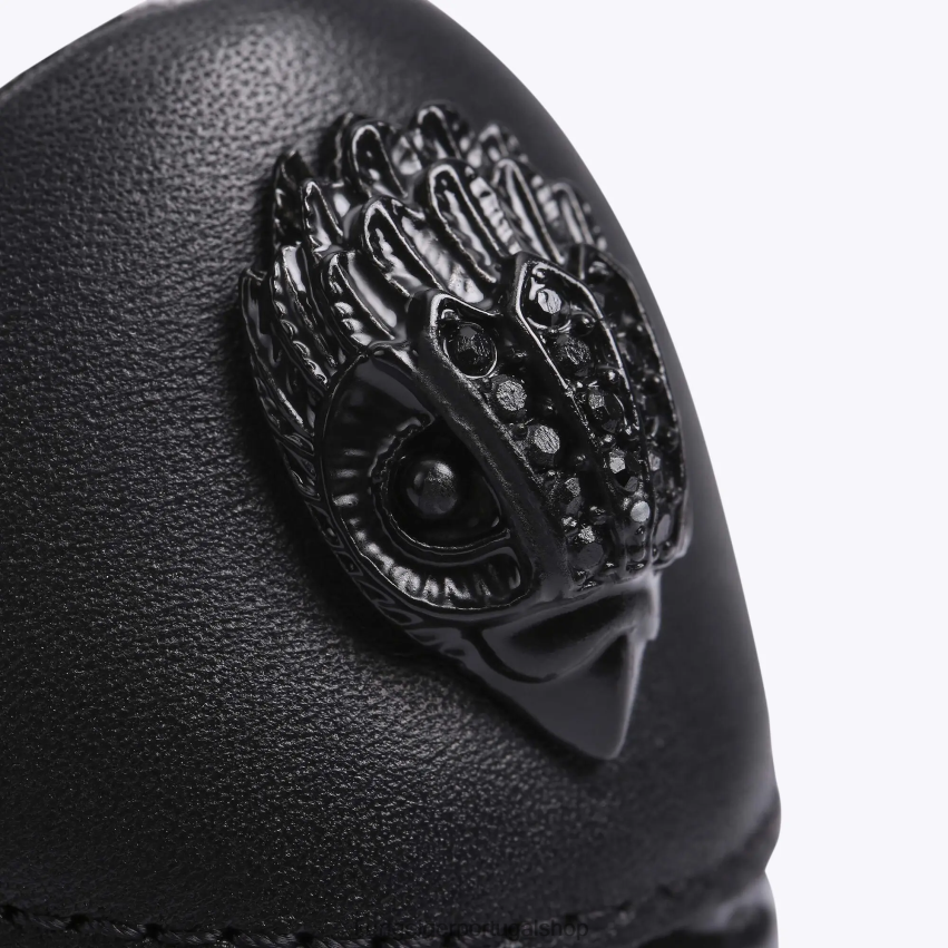 Kurt Geiger homens crocodilo londres laney 8J6X00604 preto | calçados