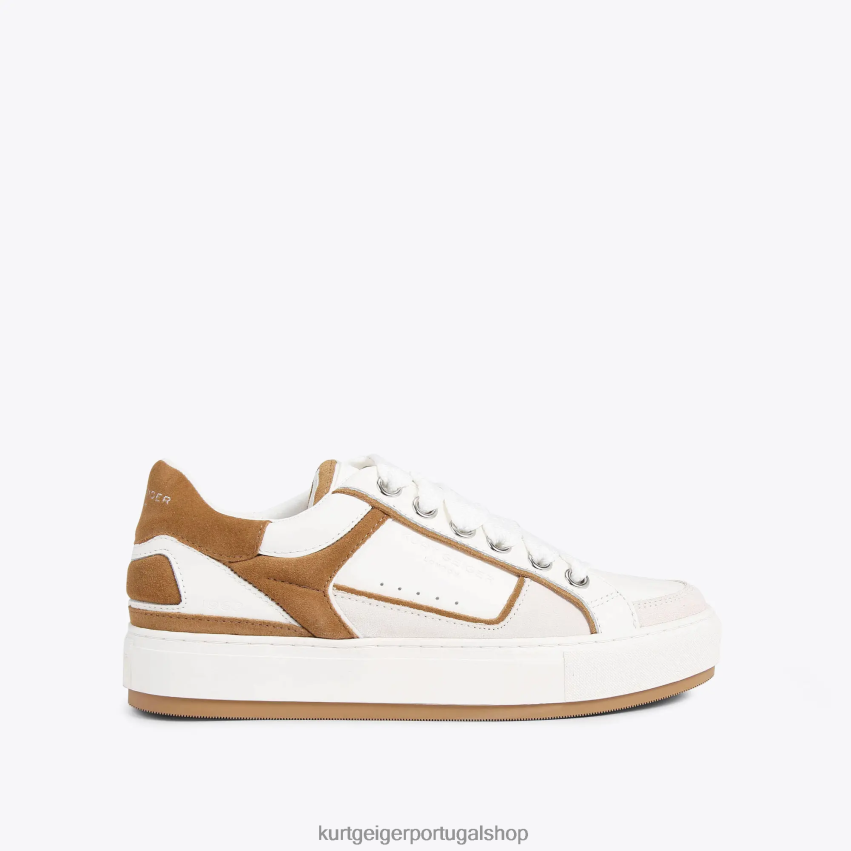 Kurt Geiger homens margem sul de Londres 8J6X00591 branco outro | calçados
