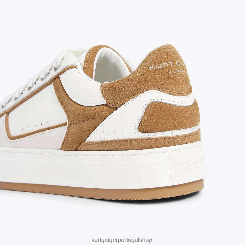 Kurt Geiger homens margem sul de Londres 8J6X00591 branco outro | calçados