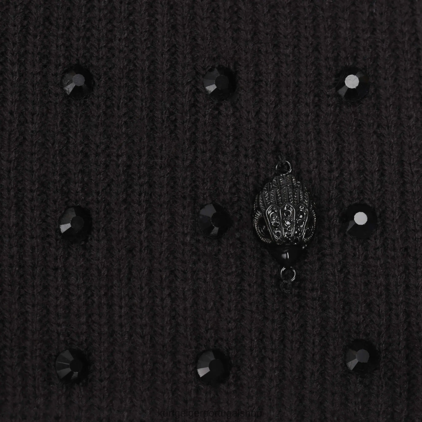 Kurt Geiger mulheres chapéu de cristal de Londres 8J6X00521 preto | acessórios