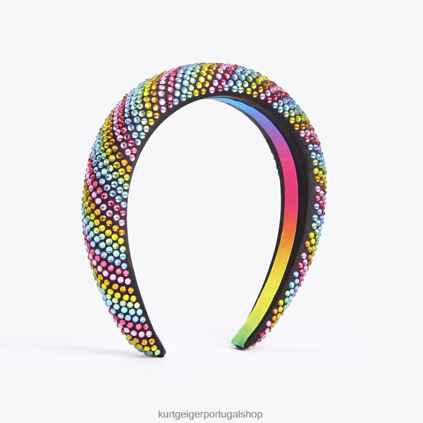 Kurt Geiger mulheres faixa de cristal londres 8J6X00149 vários/outros | acessórios