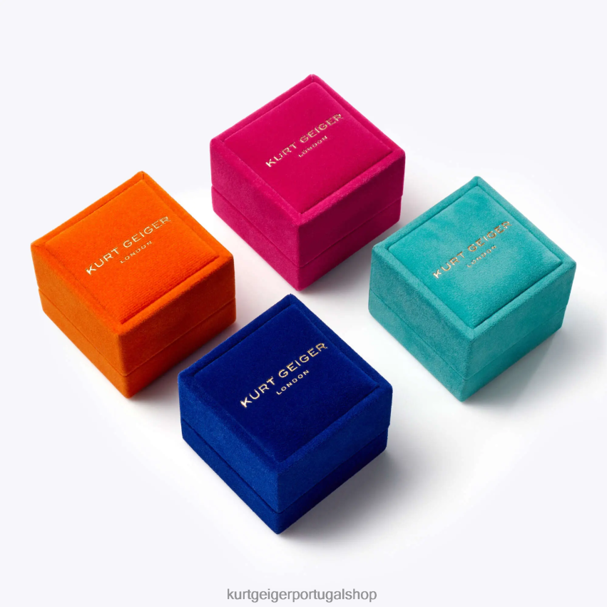 Kurt Geiger mulheres anel grosso london eagle xl 8J6X00583 ouro | acessórios