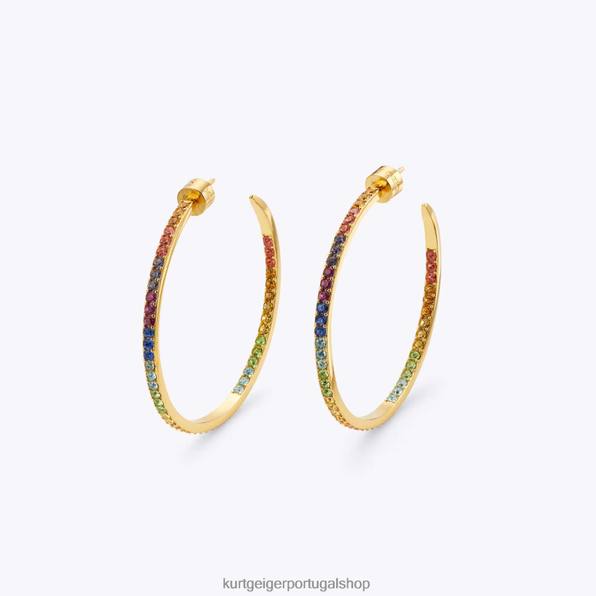 Kurt Geiger mulheres argolas de arco-íris de Londres 8J6X00170 vários/outros | acessórios