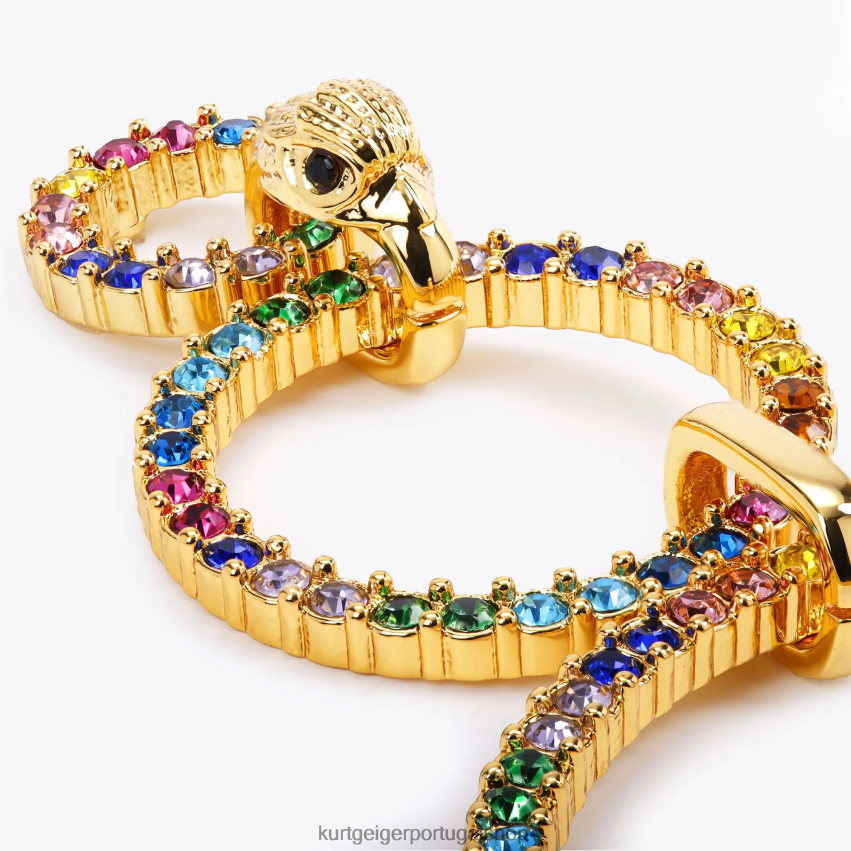 Kurt Geiger mulheres brincos de círculo duplo londres 8J6X00235 vários/outros | acessórios