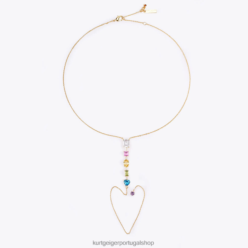 Kurt Geiger mulheres colar de mistura de arco-íris de Londres 8J6X00239 vários/outros | acessórios