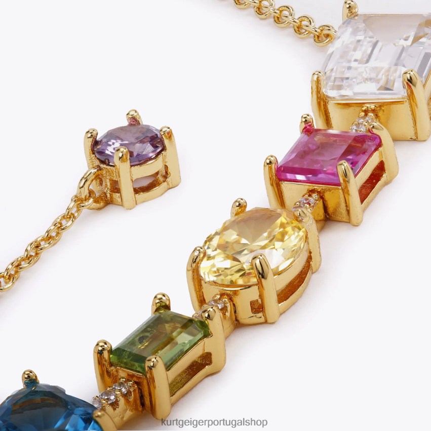 Kurt Geiger mulheres colar de mistura de arco-íris de Londres 8J6X00239 vários/outros | acessórios