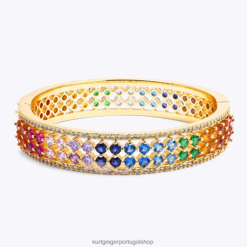 Kurt Geiger mulheres pulseira de malha arco-íris de Londres 8J6X00232 vários/outros | acessórios