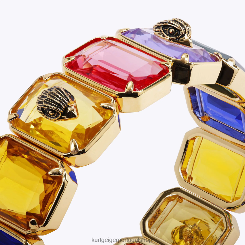 Kurt Geiger mulheres pulseira de pedra retangular de Londres 8J6X00253 outro | acessórios