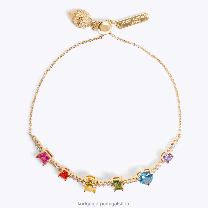 Kurt Geiger mulheres pulseira mix arco-íris londres 8J6X00248 vários/outros | acessórios
