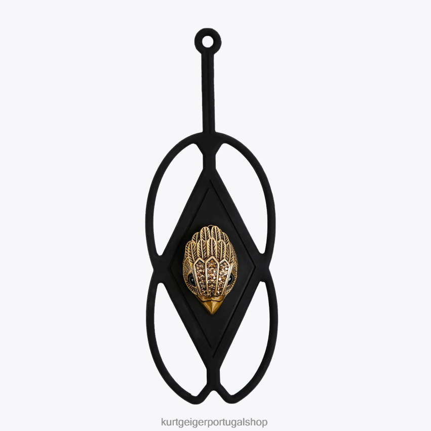 Kurt Geiger mulheres suporte para telefone águia de londres 8J6X00581 preto | acessórios