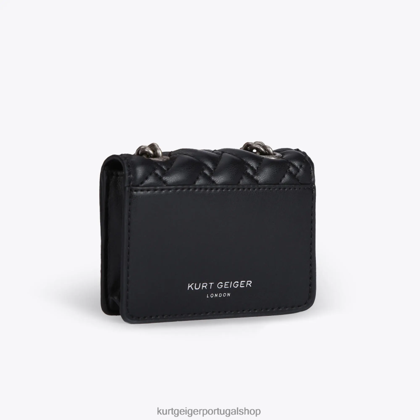 Kurt Geiger mulheres Londres Micro Kensington 8J6X0061 preto | bolsas