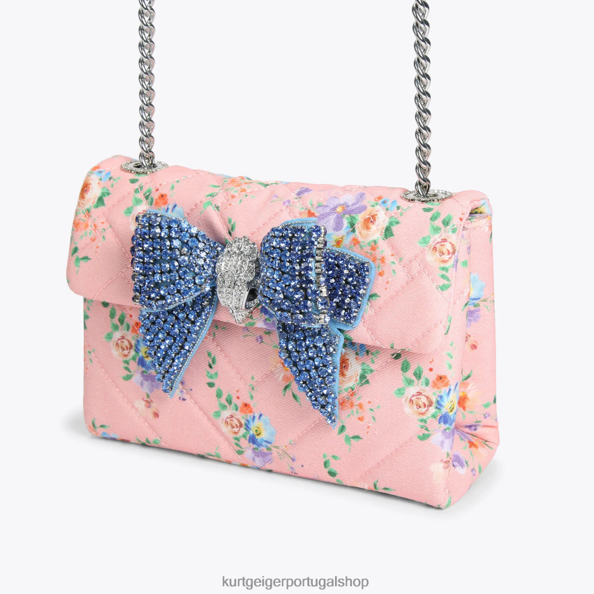 Kurt Geiger mulheres Londres arco médio kensington 8J6X0085 combinação rosa | bolsas