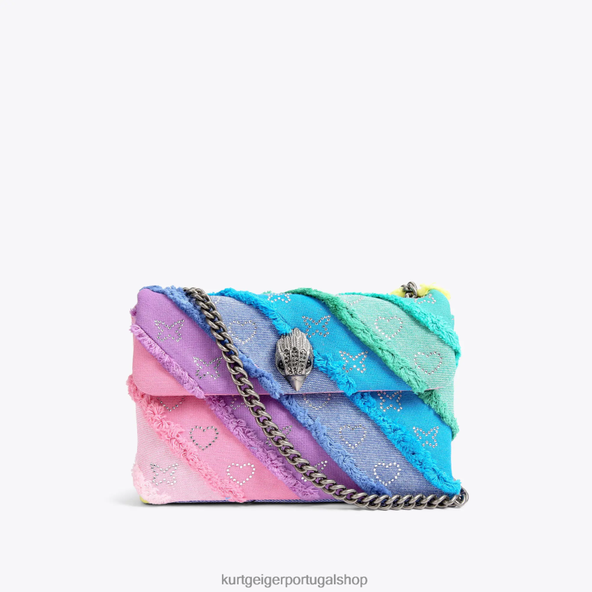 Kurt Geiger mulheres Londres jeans médio kensington 8J6X0014 vários/outros | bolsas