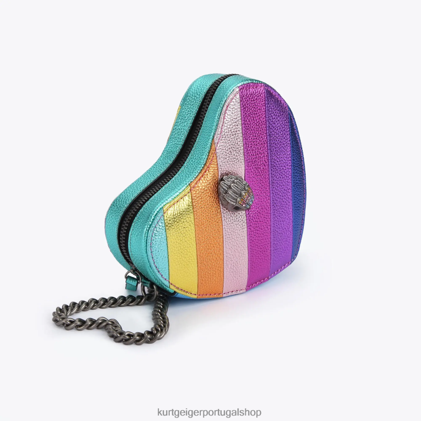 Kurt Geiger mulheres Londres kensington coração x corpo 8J6X0026 vários/outros | bolsas