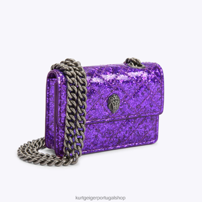 Kurt Geiger mulheres Londres tfl micro kensington 8J6X00106 roxo | bolsas