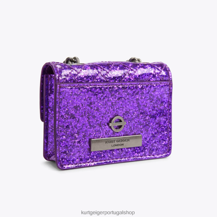 Kurt Geiger mulheres Londres tfl micro kensington 8J6X00106 roxo | bolsas