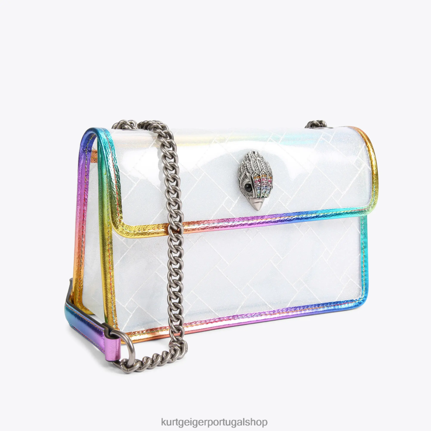 Kurt Geiger mulheres Londres vinil médio kensington 8J6X005 vários/outros | bolsas