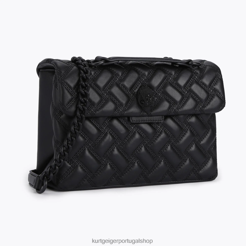 Kurt Geiger mulheres banho de londres kensington 8J6X0042 preto | bolsas