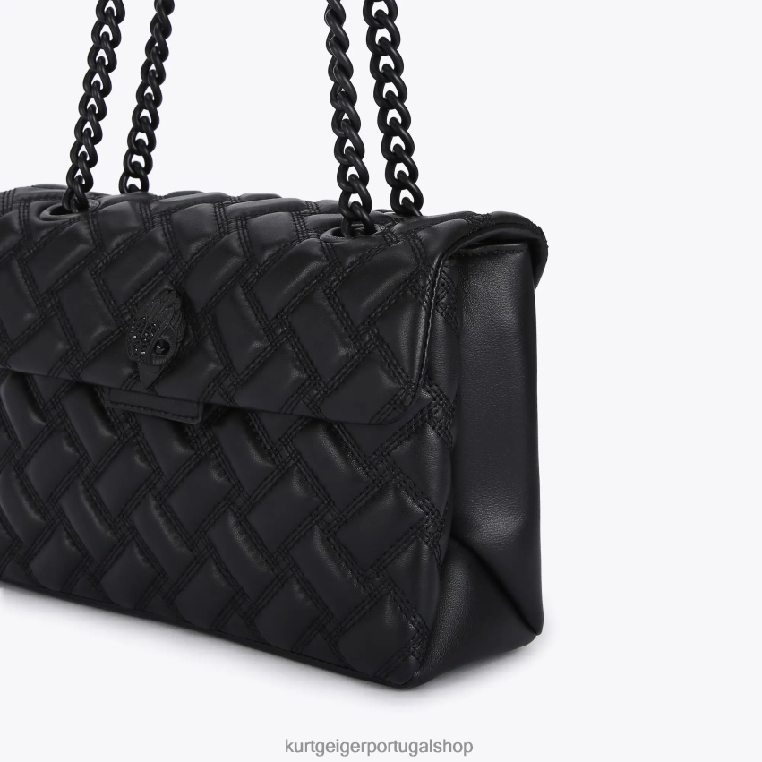 Kurt Geiger mulheres banho de londres kensington 8J6X0042 preto | bolsas