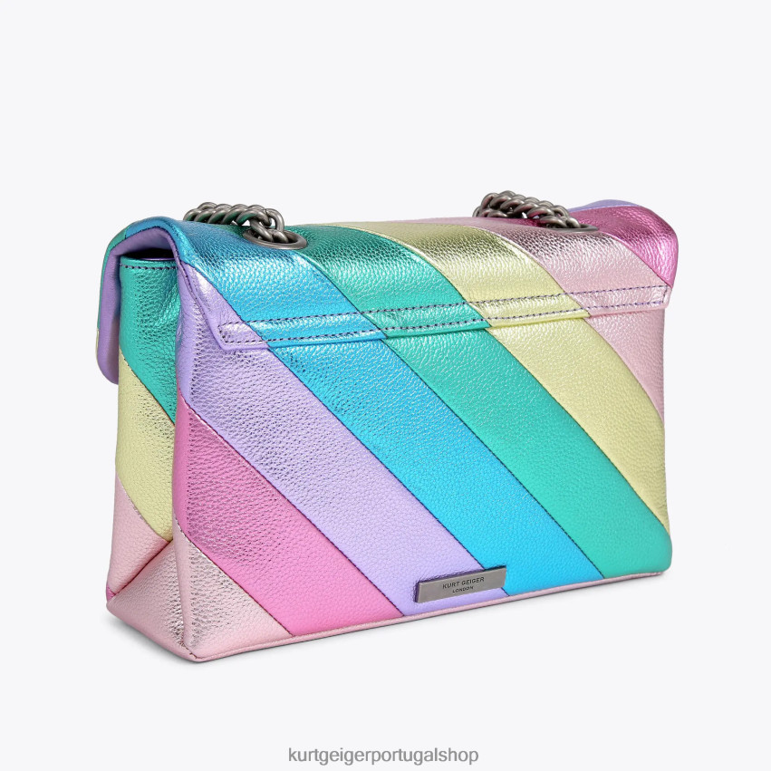 Kurt Geiger mulheres bolsa kensington de couro londrina 8J6X0021 outro | bolsas