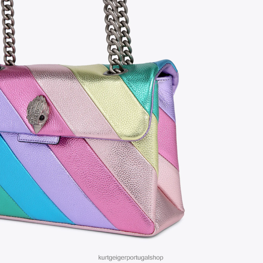 Kurt Geiger mulheres bolsa kensington de couro londrina 8J6X0021 outro | bolsas