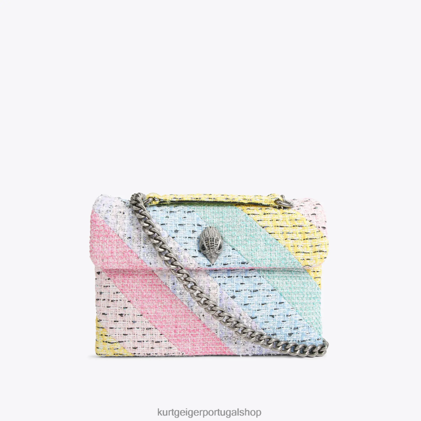 Kurt Geiger mulheres bolsa kensington de tweed londrina 8J6X008 vários/outros | bolsas