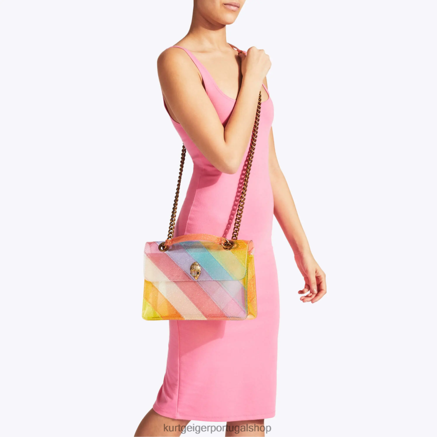 Kurt Geiger mulheres bolsa kensington de vinil londres 8J6X004 vários/outros | bolsas