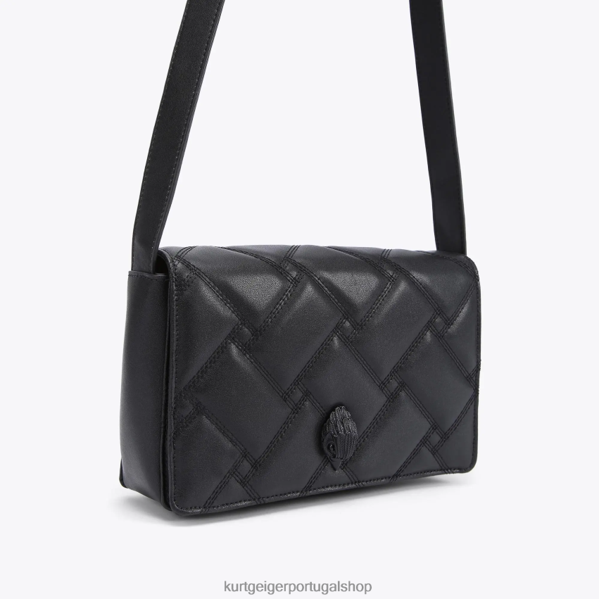 Kurt Geiger mulheres bolsa kensington londrina 8J6X0097 preto | bolsas