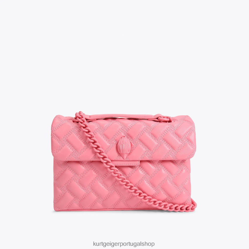 Kurt Geiger mulheres bolsa londres kensington 8J6X0092 rosa | bolsas