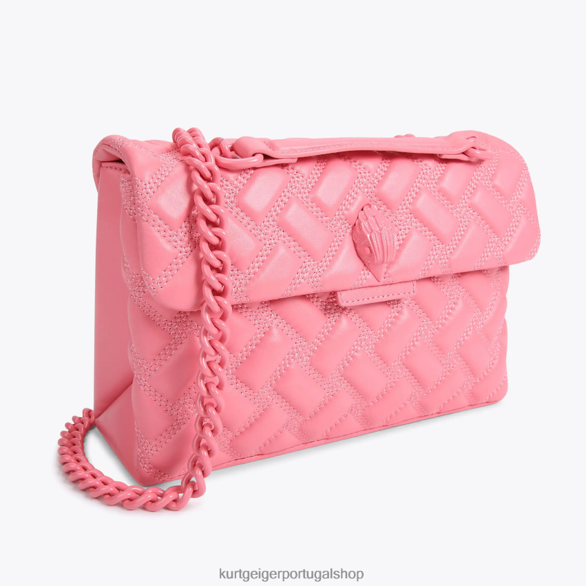 Kurt Geiger mulheres bolsa londres kensington 8J6X0092 rosa | bolsas