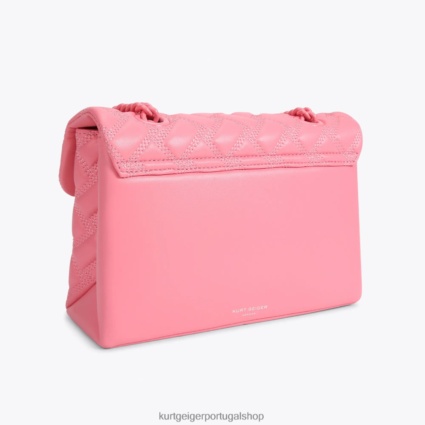 Kurt Geiger mulheres bolsa londres kensington 8J6X0092 rosa | bolsas