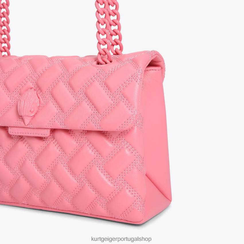 Kurt Geiger mulheres bolsa londres kensington 8J6X0092 rosa | bolsas