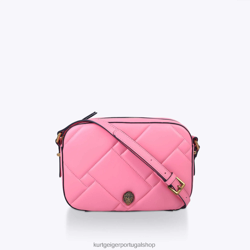 Kurt Geiger mulheres corpo cruzado londres kensington 8J6X00100 rosa | bolsas