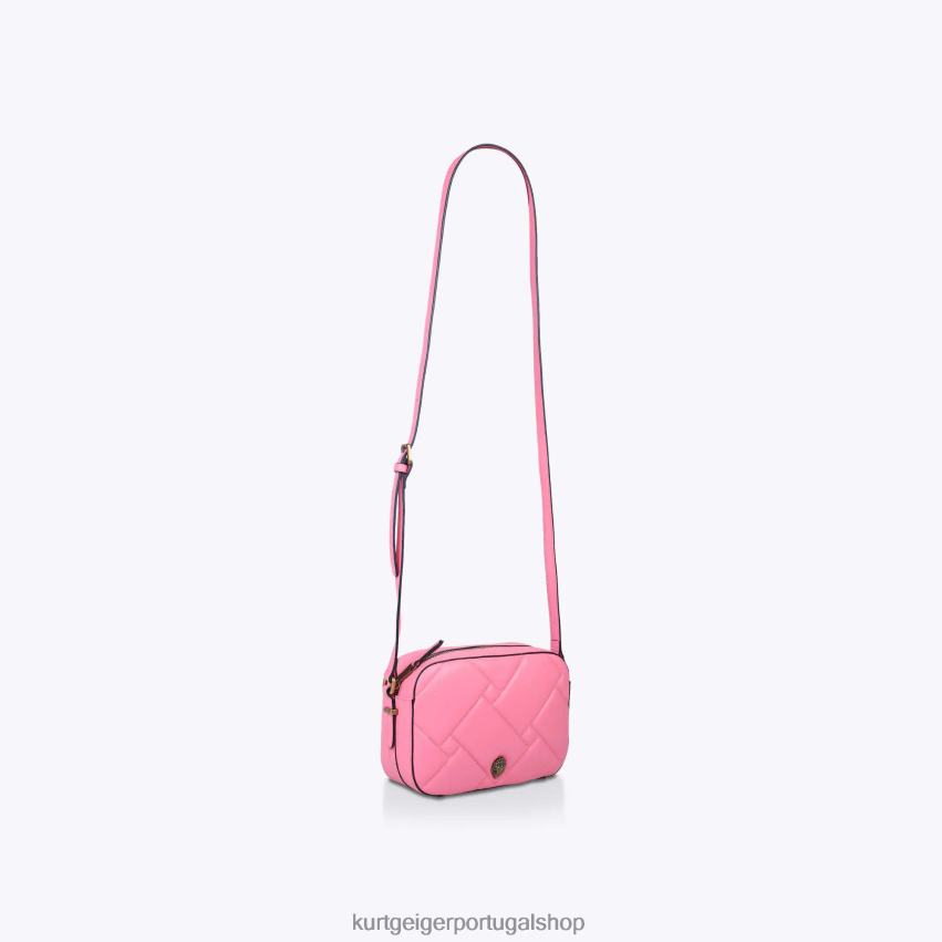 Kurt Geiger mulheres corpo cruzado londres kensington 8J6X00100 rosa | bolsas
