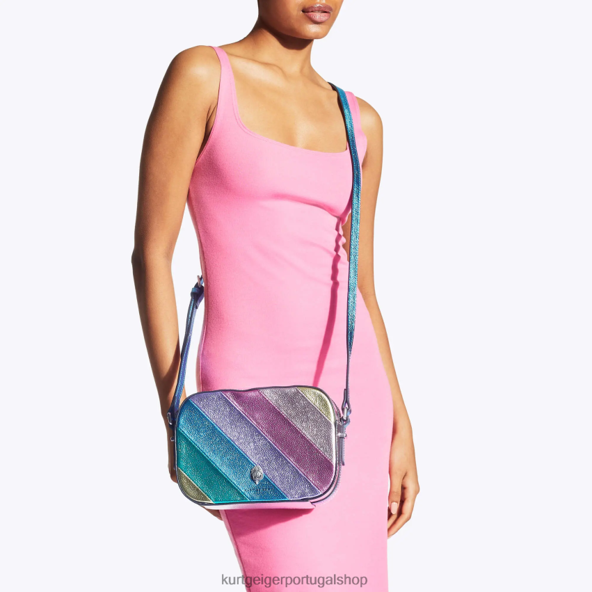 Kurt Geiger mulheres corpo cruzado londres kensington 8J6X007 outro | bolsas