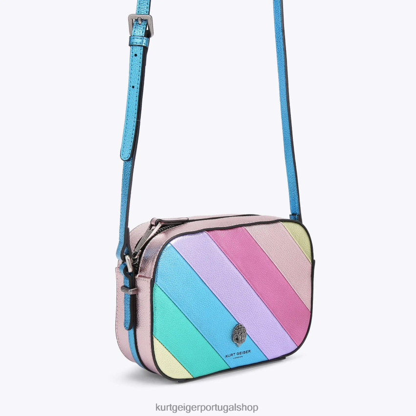 Kurt Geiger mulheres corpo cruzado londres kensington 8J6X007 outro | bolsas