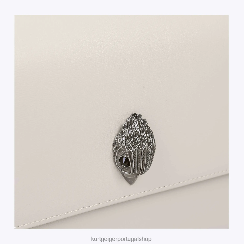 Kurt Geiger mulheres corpo cruzado shoreditch londres 8J6X00117 osso | bolsas