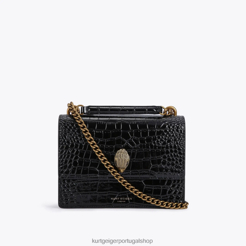 Kurt Geiger mulheres corpo cruzado shoreditch londres 8J6X00123 preto | bolsas