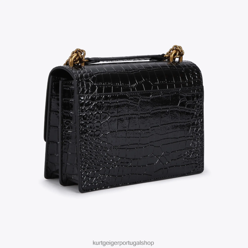 Kurt Geiger mulheres corpo cruzado shoreditch londres 8J6X00123 preto | bolsas
